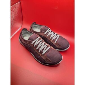 Clark's slip-on leather running sneakers 6m*